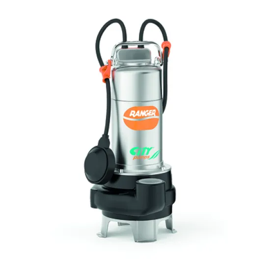 Помпа City Pumps потопяема за фекални и отпадни води 3-24 м3/ч, 10-2 м, 1 1/2 , RANGER 10/35M Помпа City Pumps потопяема за фекални и отпадни води 3-24 м3/ч, 10-2 м, 1 1/2 , RANGER 10/35M