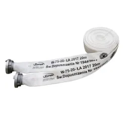 Шланг Korus пожарен с щорц съединител  ф 52 мм, 8 bar, 20 м, W-52-20-LA