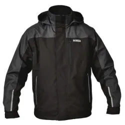 Яке DeWALT лятно работно водоустойчиво размер L, черно/сиво, Storm Waterproof Black/Grey Яке DeWALT лятно работно водоустойчиво размер L, черно/сиво, Storm Waterproof Black/Grey
