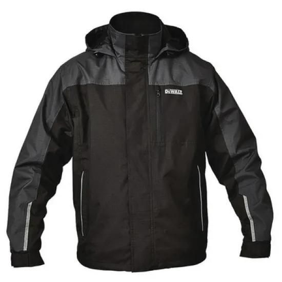 Яке DeWALT лятно работно водоустойчиво размер L, черно/сиво, Storm Waterproof Black/Grey