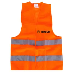 Жилетка Bosch сигнална  размер XXXL, оранжева Жилетка Bosch сигнална  размер XXXL, оранжева