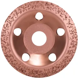 Диск Bosch карбиден за шлайфане универсален средно груб, наклонен 115х22.23 мм Диск Bosch карбиден за шлайфане универсален средно груб, наклонен 115х22.23 мм