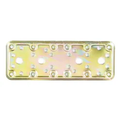 Планка Amig плоска правоъгълна 185х65х2.2 мм, 501