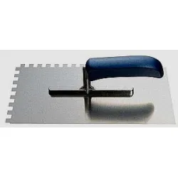 Маламашка Kaem за лепило назъбена INOX стъпка 6х6 мм, 270х130 мм, Hardy Working Tools Маламашка Kaem за лепило назъбена INOX стъпка 6х6 мм, 270х130 мм, Hardy Working Tools