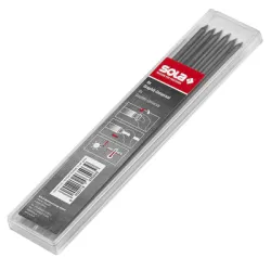 Графит Sola за дърводелски молив комплект 140 мм, черен, 6 бр., TLM EM G Графит Sola за дърводелски молив комплект 140 мм, черен, 6 бр., TLM EM G