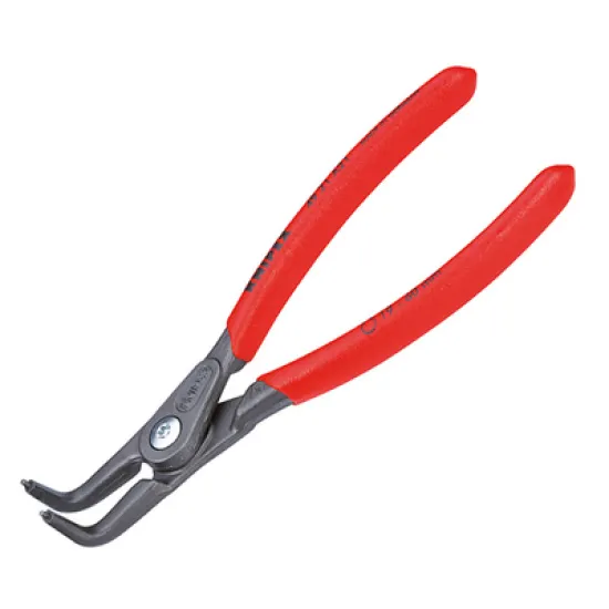 Клещи Knipex зегер извити с изолация 165 мм, 19-60 мм, 49 21 A21