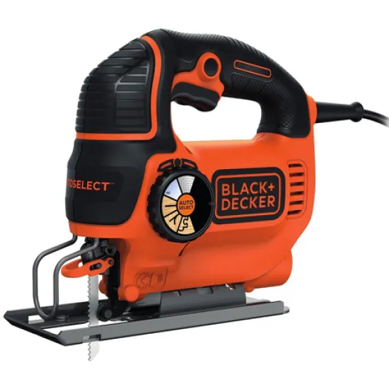 Трион Black & Decker прободен (зеге) електрически с плавно регулиране 550 W, 800-3000 хода/мин, 15 мм, KS801SE