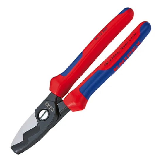 Ножица Knipex за кабели Cu-Al до ф 20 мм, 200 мм, Cable Shears