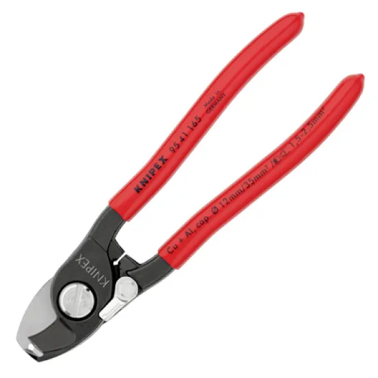 Ножица Knipex за кабели алуминиеви до ф 12 мм, 165 мм, 95 41 165