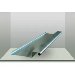 Обшивка Metal Treid челна за покрив 0.5x330х4000 мм, цинк, поцинкована ламарина