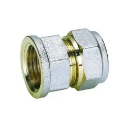 Съединител General Fittings за Pex-Al-Pex тръби прав, женски ф 26 мм x 3/4, 10 bar Съединител General Fittings за Pex-Al-Pex тръби прав, женски ф 26 мм x 3/4, 10 bar