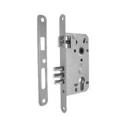 Брава Metal секретна с шипове 160х75х15 мм, 90 мм, Norma 50/90