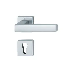 Дръжка Hoppe за секретна брава с розетка сребро, 62-72 мм, Toulon Дръжка Hoppe за секретна брава с розетка сребро, 62-72 мм, Toulon