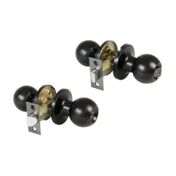 Дръжка Amig за брава тип топка въртяща се черна мат, 35-47 мм, 612 Дръжка Amig за брава тип топка въртяща се черна мат, 35-47 мм, 612