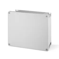 Кутия Scame разклонителна алуминиева за открит монтаж, противовлажна 253x217x93 мм, открит монтаж, сива, 66 IP, Alubox Кутия Scame разклонителна алуминиева за открит монтаж, противовлажна 253x217x93 мм, открит монтаж, сива, 66 IP, Alubox