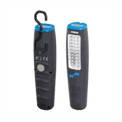 LED фенер Fervi  37 диода, 50 lm, 20 IP, черен, 0107 LED фенер Fervi  37 диода, 50 lm, 20 IP, черен, 0107