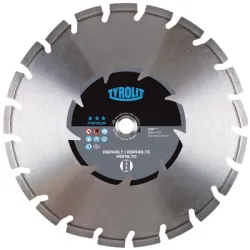 Диск Tyrolit диамантен за сухо рязане на асфалт 350x20x1.8 мм, Premium*** DCA Диск Tyrolit диамантен за сухо рязане на асфалт 350x20x1.8 мм, Premium*** DCA