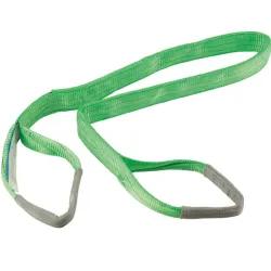 Сапан Haklift полиестерен двуконечен плосък с уши 2 т, 4 м, зелен, SNV204