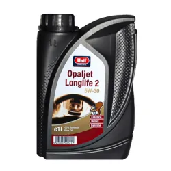 Масло Unil четиритактово 1 л, Opaljet Longlife 2 5W-30 Масло Unil четиритактово 1 л, Opaljet Longlife 2 5W-30