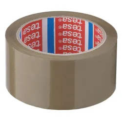 Тиксо Tesa опаковъчно 50 мм, 66 м, кафяво, Solvent 4089 Тиксо Tesa опаковъчно 50 мм, 66 м, кафяво, Solvent 4089