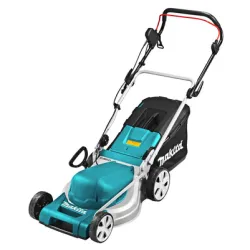 Коса Makita електрическа колесна с кош 1.6 kW, 410 мм, ELM4121 Коса Makita електрическа колесна с кош 1.6 kW, 410 мм, ELM4121