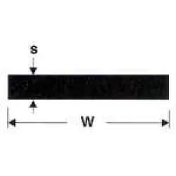 Профил Sidma плосък (шина)  250 x 10 мм, 6 м