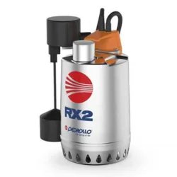 Помпа Pedrollo потопяема дренажна за чиста или леко замърсена вода 1 1/4 , 1.2-13.2 м3/ч, 9.5-2 м, RXm 2 - GM 5MT