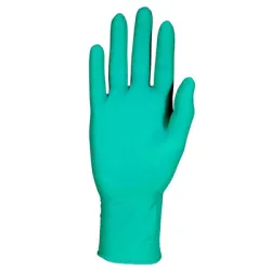 Ръкавици TouchNTuff нитрилни за еднократна употреба размер M, 7.5-8, зелени, 92-600