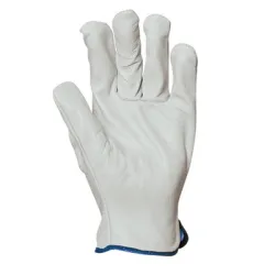 Ръкавици Eurotechnique от биволска кожа размер 8, бели Ръкавици Eurotechnique от биволска кожа размер 8, бели