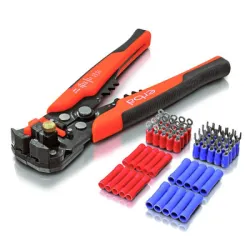 Клещи Erba електротехнически за сваляне на изолация с пружинен механизъм 210 мм, 0.5-6 мм2 Клещи Erba електротехнически за сваляне на изолация с пружинен механизъм 210 мм, 0.5-6 мм2