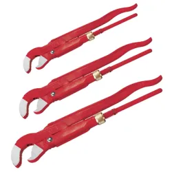 Ключ Rothenberger водопроводен двураменен с S-образна форма комплект 1-2 , 45 ° Ключ Rothenberger водопроводен двураменен с S-образна форма комплект 1-2 , 45 °