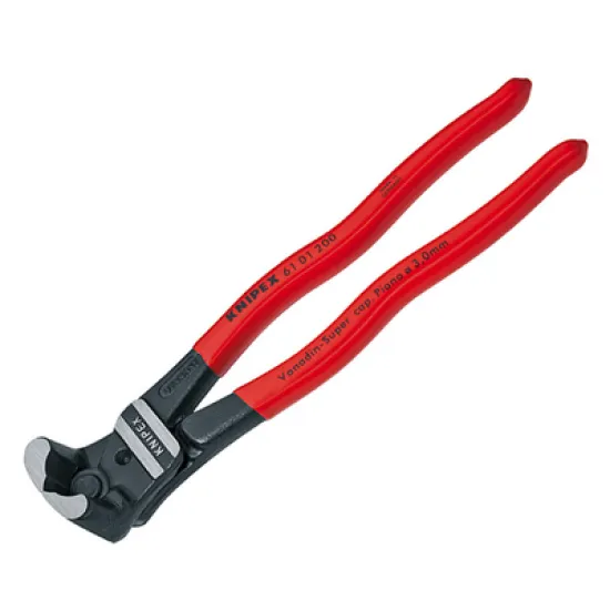 Клещи Knipex резачки за болтове странични, с изолация 200 мм, 6 мм, 61 01 200 SB