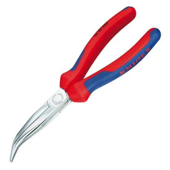 Клещи Knipex телефонни островърхи извити, с изолация 200 мм, 3.2 мм, 26 25 200