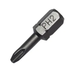 Накрайник бит Wekador PH Philips кръстат оребрен PH 2, 1/4, 25 мм Накрайник бит Wekador PH Philips кръстат оребрен PH 2, 1/4, 25 мм