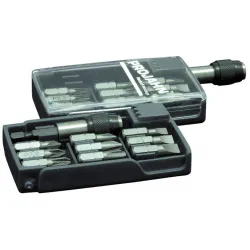 Накрайник бит Projahn комплект PH/PZ/SB с магнитен държач 10 бр., 1/4 Накрайник бит Projahn комплект PH/PZ/SB с магнитен държач 10 бр., 1/4