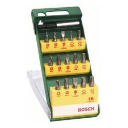 Накрайник бит Bosch комплект PH/PZ/SB/TX/SW с магнитен държач 1/4 Накрайник бит Bosch комплект PH/PZ/SB/TX/SW с магнитен държач 1/4