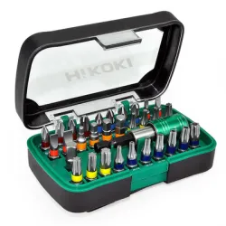 Накрайник бит HiKOKI - Hitachi комплект PH/PZ/SB/TX/SW с магнитен държач 1/4 Накрайник бит HiKOKI - Hitachi комплект PH/PZ/SB/TX/SW с магнитен държач 1/4