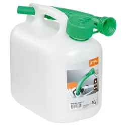 Туба STIHL за бензин пластмасова 10 л, прозрачна Туба STIHL за бензин пластмасова 10 л, прозрачна