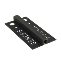 Лайстна Genesis дилатационна за фуги 12.5 мм, 2.5 м, черна, MLB