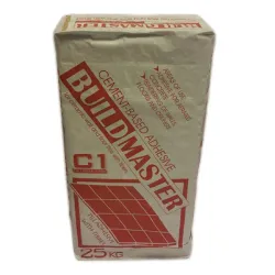 Лепило Strom циментово за плочки за вътрешно приложение 25 кг, сиво, Buildmaster