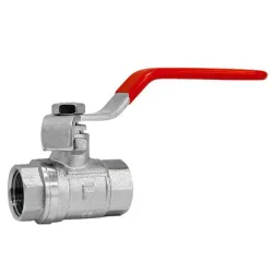 Кран Ferro сферичен метален 2 1/2, резба Ж <> резба Ж, KPS