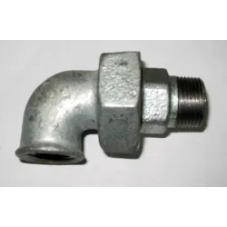 Коляно-нипел Berg поцинковано за водопровод с холендър 3/4, 90 ° Коляно-нипел Berg поцинковано за водопровод с холендър 3/4, 90 °