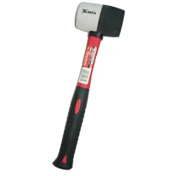 Чук MTX гумен с ергономична дръжка 0.225 кг, черно-бял Чук MTX гумен с ергономична дръжка 0.225 кг, черно-бял