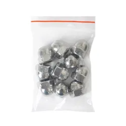 Гайка Inox Mare глуха неръждаема A2, M10, 1.5 мм, 18 мм, 10 бр./опак., DIN 1587 Гайка Inox Mare глуха неръждаема A2, M10, 1.5 мм, 18 мм, 10 бр./опак., DIN 1587