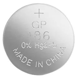 Батерия GP плоска алкална  1.5 V, LR43/186