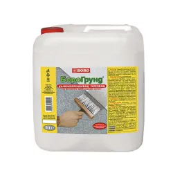 Грунд Boro за бои и мазилки дълбокопроникващ 5 кг, млечнобял, BoroGrund