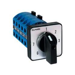 Прекъсвач Elmark пакетно-гърбичен 7-позиционен 25 A, 380 V, LW26-25 Прекъсвач Elmark пакетно-гърбичен 7-позиционен 25 A, 380 V, LW26-25