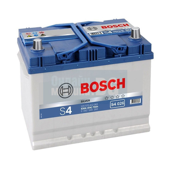 Акумулатор Bosch S4 60 Ah R+ 540 EN