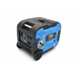 Монофазен инверторен бензинов генератор за ток HBM  55019, 4500 W, 10 л, с дистанционно управление и с паралелно свързване