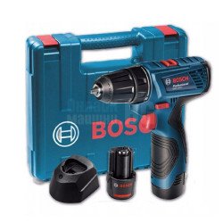 Акумулаторен винтоверт Bosch GSR 120-LI, 12 V, 30 Nm, с 2 батерии, зарядно и куфар Акумулаторен винтоверт Bosch GSR 120-LI, 12 V, 30 Nm, с 2 батерии, зарядно и куфар